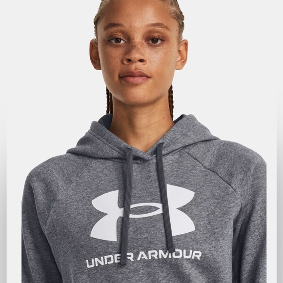 Under Armour Women's UA Rival Fleece Lockup Hoodie‎ Gray Size Small - Picture 6 of 14